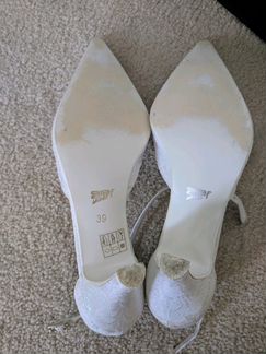 Туфли свадебные р.39