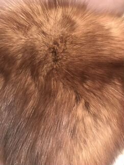 Женская шапка из соболя