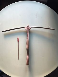 Детский беревянный арбалет