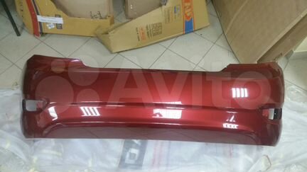 Бампер задний Hyundai Solaris в цвет