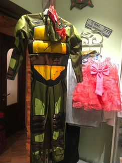 Костюм черепашки ниндзя р. 4-6 лет, H&M