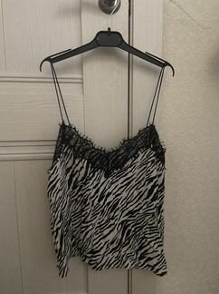 Топ принт зебра