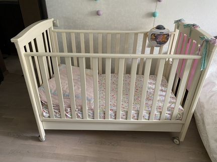 Кровать erbesi incanto 125*65 с матрасом и наматра