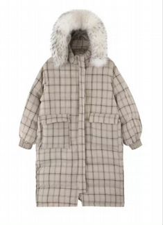 Пуховик женский с гусиным пухом