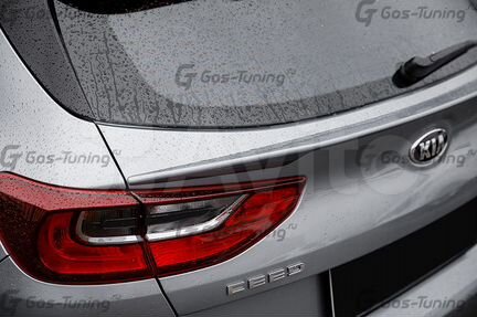 Спойлер нижний лезвие GT-Line на KIA Ceed CD