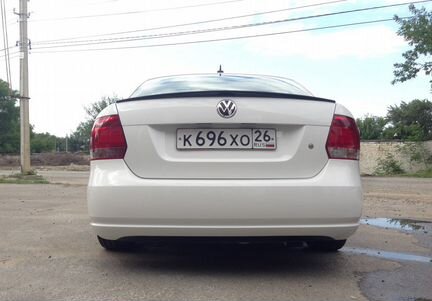 Спойлер VW polo sedan
