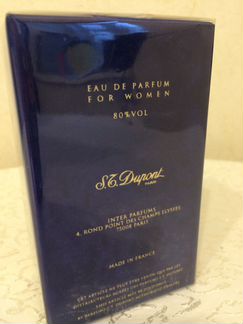 Парфюмированная вода dupont Paris
