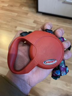 Поводок рулетка flexi и шлейка