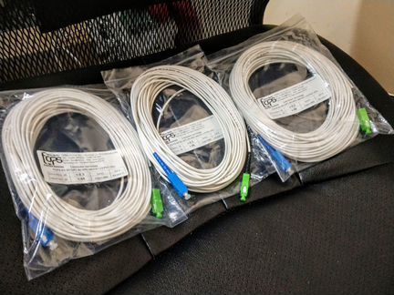 Патчкорды fops-SX-SC/UPC-SC/APC-G657A1-3.0-PVC