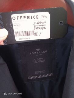 Пиджак новый Tom tailor
