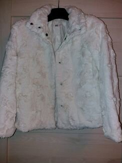 Белоснежная курточка для девочки. р-р 146