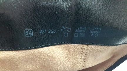 Сапоги весенние натуральный лак Германия