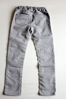 Серые джинсы с котиками H&M 116р