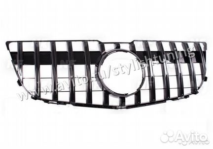 Решетка радиатора GT черная Mercedes GLK