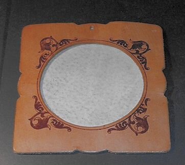 Рамка для фото натуральная кожа Германия