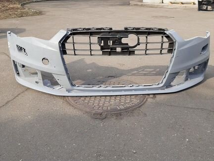 Бампер передний на А6 С 7 Ц4 rest S line
