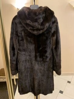 Пальто норковое женское ночое