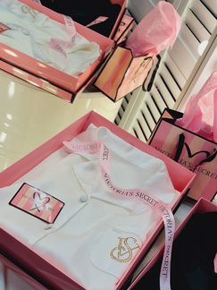 Шикарная белая пижама Victoria’s Secret