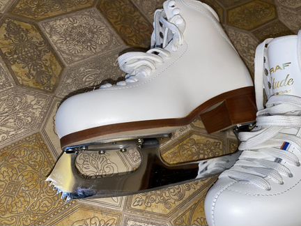 Коньки Graf Etude (белые) новые размер 37