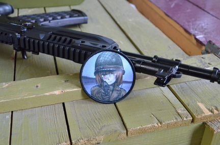 Патч манга US, с липучкой