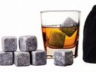 Камни для виски 9 шт + мешочек Whiskey Stones
