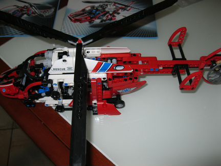 Lego Technic 8068 спасательный вертолет