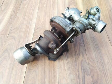 Турбина дизельного двигателя 651 Mercedes разбор