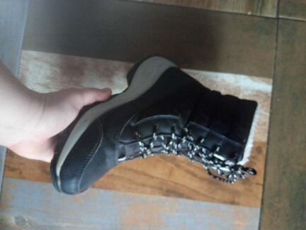 Теплые полусапожки