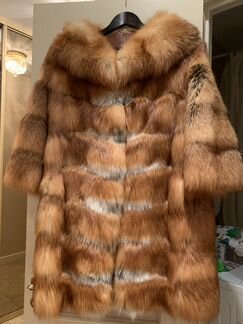 Шуба из лисы Греция