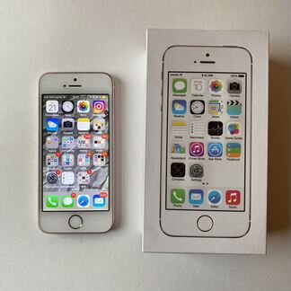 iPhone 5 SE. 64гб. Розовое золото
