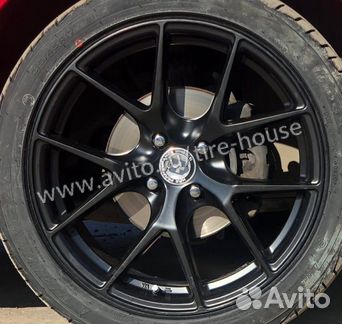 Новые Диски HRE P101 черный матовый R17 4-100