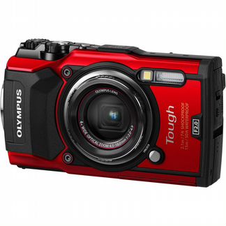 Цифровая фотокамера Olympus Stylus TG-5 red Tough