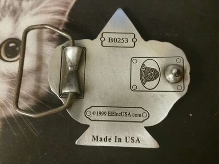 Байкерская пряжка ремня