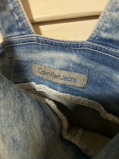 Джинсовый комбинезон Calvin Klein