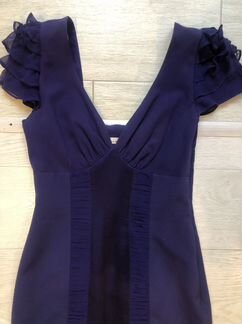 Платье женское фиолетовое 42