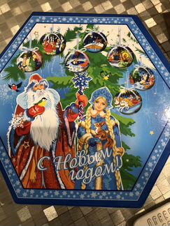 Елочные игрушки набор шаров пластик