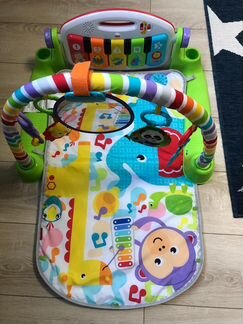 Развивающий коврик fisher price с пианино