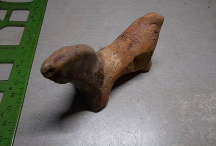 Игрушка Свистулька Глиняная Россия Старинная