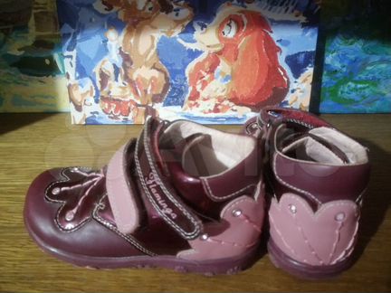 Обувь натур.кожа для девочки 25р