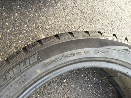 225 45 17 Michelin Alpin Pilot PA2 1шт