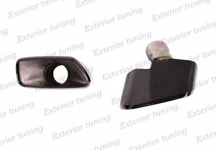 Насадки M Performance BMW 5 G30 черные