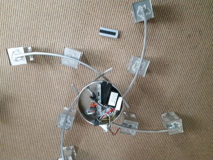 Люстра плоская