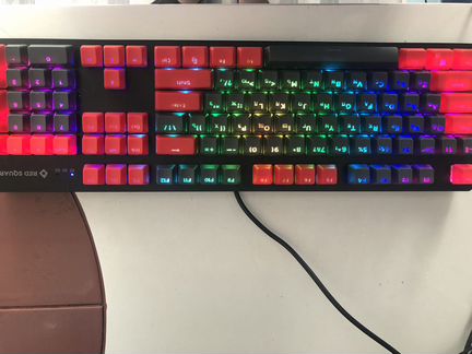 Игровой комплект клавиатура+мышь