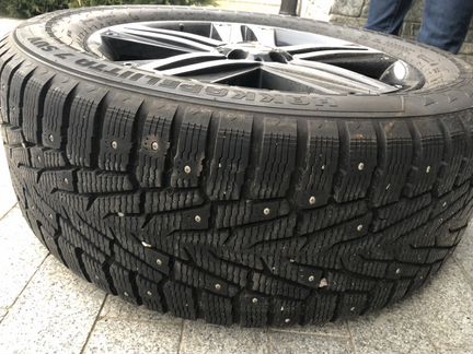 Оригинальные диски R20 для Mercedes с зимней резин