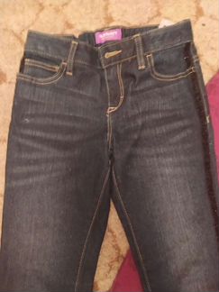 Джинсы на девочку 10-11 лет, б/у