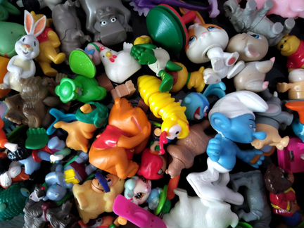 Все игрушки Киндер-сюрприза #1