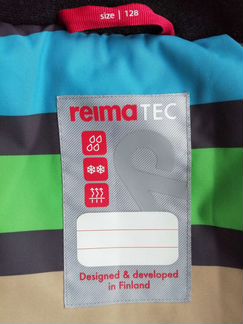 Reima tec комбинезон зимний 128р