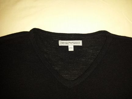 Мужской пуловер Armani M Оригинал Made in Italy