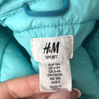 Куртка H&M размер 104