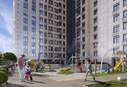 2-к квартира, 46.2 м², 19/24 эт.
